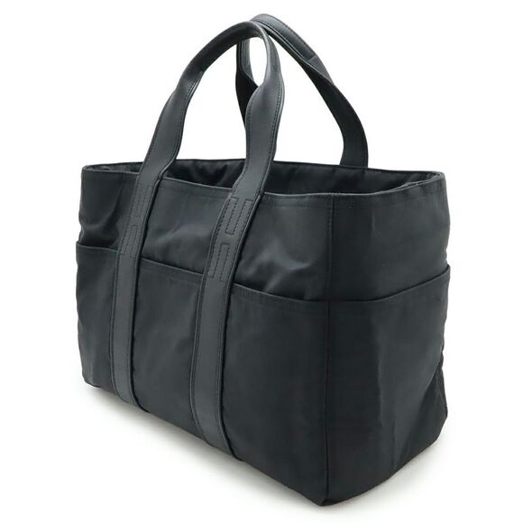 Hermes Acapulco MM Nylon Leather Tote Bag - Picture 2 of 9